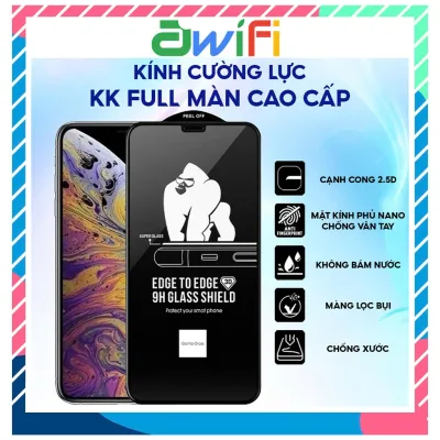 Miếng dán màn hình (Kính cường lực) iphone KK full 6s/6splus/7plus/8plus/x/xs/11/12/13/14/15/16/17/pro/max/promax D4-4