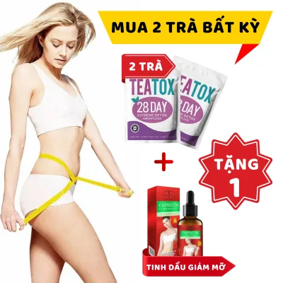 Detox Giảm Cân, Đốt Cháy Mỡ Thừa, Thải Độc Tố Cơ Thể 7 Days Từ Trà Thảo Mộc Thiên Nhiên Làm Giảm Mỡ Bụng, Hỗ Trợ Giảm Cân, Cung Cấp Vitamin Và Các Khoáng Chất Thiết Yếu