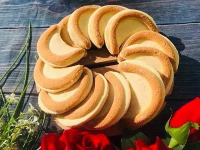 1kg Bánh LIỀM BƠ SỮA - BÁNH MẶT TRĂNG - món ăn vặt siêu ngon - đồ ăn vặt - ăn vặt - bách hóa online uy tín