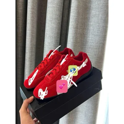 Giày thể thao đỏ sneaker nam nữ phong cách đường phố, giày đỏ nam nữ hot hit spee. d cat đỏ hottrend