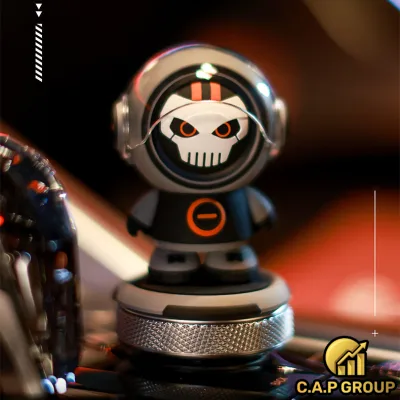 Water Flower high-grade automotive aromatherapy to car model astronaut skull