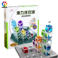 ThinkFun Gravity Maze Marble Run Logic Board Game Trò Chơi Xếp Khối Mê Cung 8 Viên Bi Cho Bé