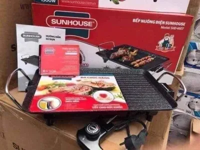 Shd 4607 Electric Grill with Large Capacity 1500W - Easily Grill Delicious Food