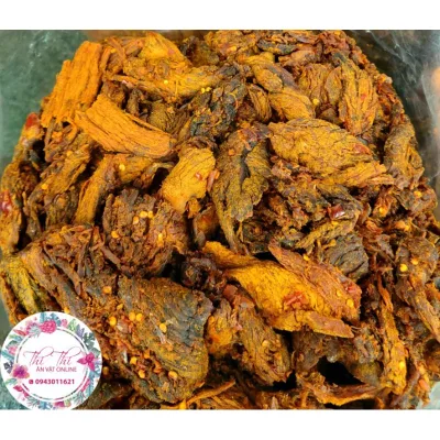 Khô bò vụn mềm miếng lớn đặc sản hàng vip ngon (túi 500g)/ Đồ ăn vặt ngon, Ăn vặt Thi Thi