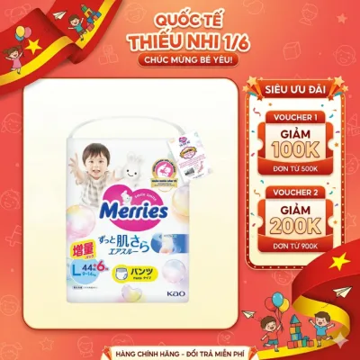 Bỉm dán/Bỉm quần/ Tã dán/ Tã quần MERRIES - đủ size