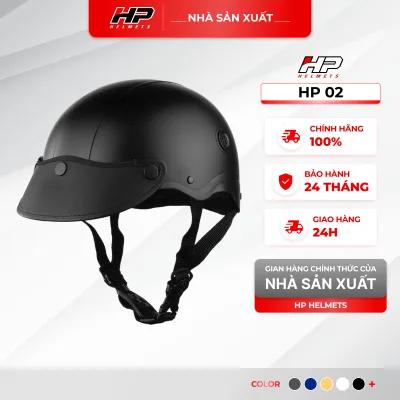 High Quality Hp Helmets 1/2 Hp02B Helmet | Removable, Lightweight Insoles