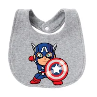 Disney | Yếm Cotton Sơ Sinh Có Lớp Che Nước Dãi Unisex Cho Trẻ Em Yếm Cho Con Bú An Thần Thích Hợp Cho Bé 0-1Y Vải Thoải Mái Khi Cho Bé Ăn