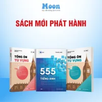 Combo Từ Vựng, Đọc Hiểu sách tiếng anh cô Trang Anh Moonbook