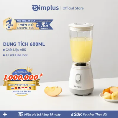 Simplus Máy Xay Sinh Tố Đa Năng LLJH004 Dung Tích 600mL - Bảo Hành 1 Năm 1 Đổi 1