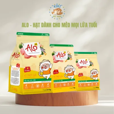Hạt thức ăn ALO CAT thức ăn hạt dinh dưỡng dành cho mèo mọi lứa tuổi