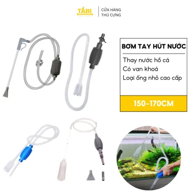 Ống Bơm Tay, Hút Đáy, Thay Nước Hồ Cá, Bể Cá Thuỷ Sinh [BƠM TAY]
