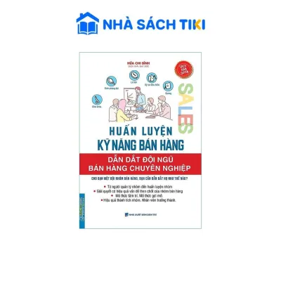 Sách Businessbooks - Huấn Luyện Kỹ Năng Bán Hàng - Dẫn Dắt Đội Ngũ Bán Hàng Chuyên Nghiệp