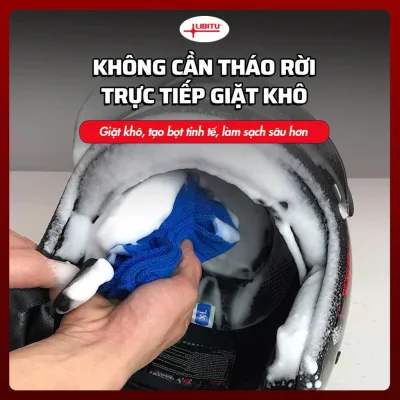 LIBITU Chai Xịt Bọt Khử Trùng Mũ Bảo Hiểm 500ml, Bình Xịt Khử Mùi Lót Mũ Bảo Hiểm,Xịt Vệ Sinh Mũ, Xịt Tạo