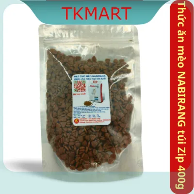 Thức Ăn Hạt Cho Mèo Nabirang Túi 400g - Thức Ăn Cho Mèo Mọi Lứa Tuổi - Thức Ăn Cho Mèo Vị Cá Khô - TKMART