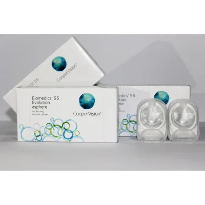 Kính áp tròng Mỹ BIOMEDIC-55,không màu, độ từ -0,50→10,00