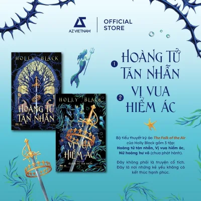 Sách - Series: (Hoàng Tử Tàn Nhẫn, Vị Vua Hiểm Ác)
