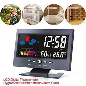 Đồng Hồ LED Để Bàn Đa Chức Năng – Mẫu Mới, Tiện Ích, Dễ Nhìn, Chống Chói