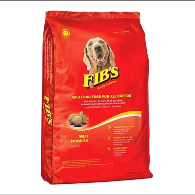 Fibs Grain Food for Dogs, 20kg Bag