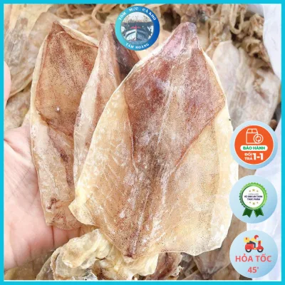 Khô Mực Bầu Câu [Loại 1] Mình Dày, Thịt Ngọt - Mực Khô Bầu - Đặc Sản Khô Tám Hoàng Cà Mau [Hỏa Tốc]