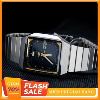 { ĐỒNG HỒ HÀNG HIỆU } Đồng Hồ Cơ Nam Seiko Automatic Chém Cạnh Full Box { Bán buôn sk orient patek seiko}