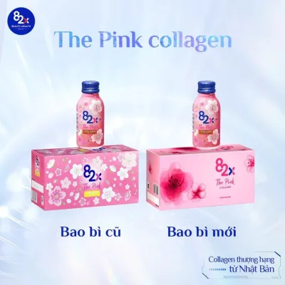 82x Thực phẩm chức năng The Pink Collagen 100ml*10 lọ
