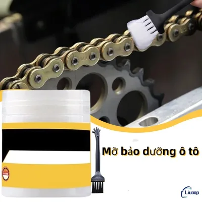 LIUOOP Mỡ bảo dưỡng ô tô – bôi trơn và chống rỉ sét cho cửa, cửa sổ trời, bản lề, rãnh trượt, ổ khóa