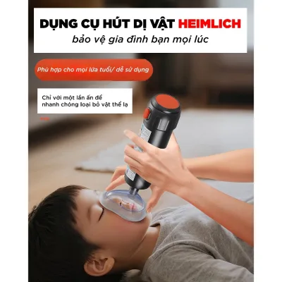 Heimlich thiết bị dụng cụ hút dị vật tự động, sơ c.ứ.u khi bị tắc nghẹn cổ họng