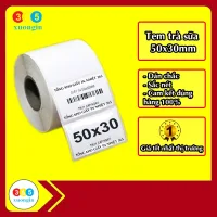 Giấy In Tem Trà Sữa 50x30 - Decal Nhiệt 50x30 Dán Ly Trà Sữa - CAM KẾT RẺ NHẤT THỊ TRƯỜNG