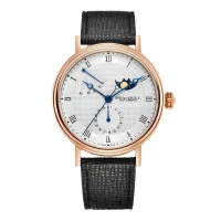 SEA-GULL | Đồng Hồ Cơ Tự Động Đa Năng Có Lịch Trăng 6092 