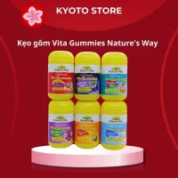 Kẹo gum bổ sung vitamin Vita Gummies Nature's Way cho bé trên 2 tuổi bổ sung vtm và khoáng chất