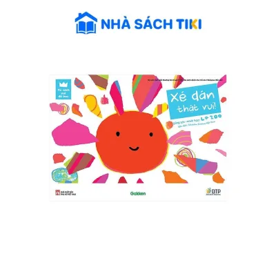 Sách Tủ sách vui để học - Sách tô màu - Dòng sách cầm tay - Xé Dán Thật Vui - DTP