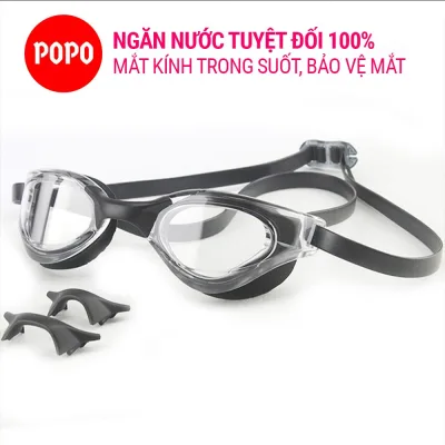 Kính bơi người lớn mắt trong cho nam nữ thi đấu chuyên nghiệp 730 POPO trong bộ sưu tập 2024