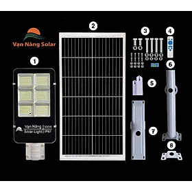 ĐÈN ĐƯỜNG NĂNG LƯỢNG MẶT TRỜI 500W