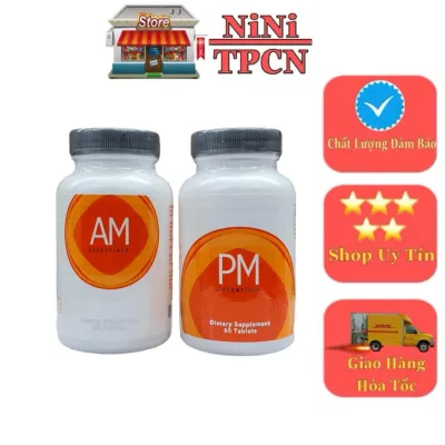 AM & PM Essentials Thực phẩm chức năng chống lão hoá tế bào (chính hãng)