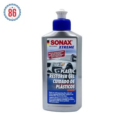 Gel dưỡng nhựa nhám SONAX phục hồi và bảo vệ nhựa nhám ngoài xe 210141 250ML