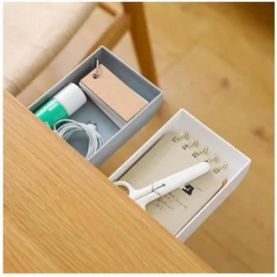 Mini Desk Drawer with Adhesive, Used for Stationery, Convenient Storage, Helps Keep Desk, Study Desk Neat and Tidy