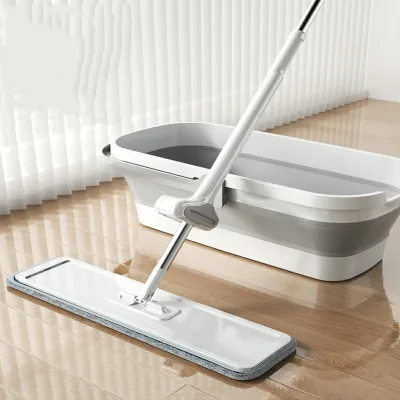 Mounted folding water bucket mop multi-function bucket for home cleaning-aenias shop