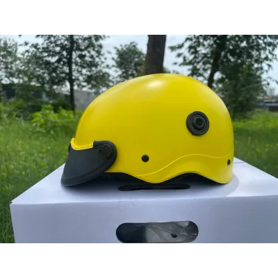 Mũ Bảo Hiểm Nửa Đầu 1/2 Sơn Bóng Nhiều Màu, Kiểu Dáng N088 Freesize - Cho Nam Nữ