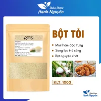 Bột tỏi nguyên chất 100g, bột tỏi hữu cơ, nấu ăn dặm, gia vị ướp thịt, hải sản thơm ngon, tiện lợi - Thảo Dược Hạnh Nguyên