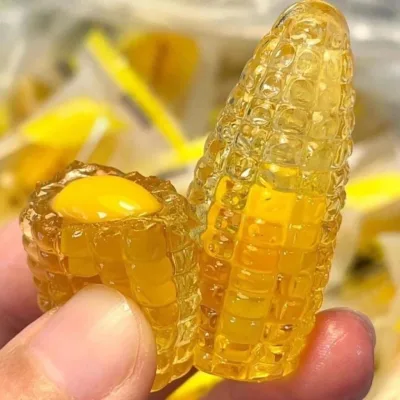100G/250G/1Kg Dai Long Transparent Marshmallow Candy with Flowing Filling, Funny Marshmallow Candy, Tet Candy - Super Delicious Snacks - Super Delicious Hamy Shop