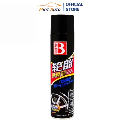 Chai đánh bóng lốp xe ô tô, xe máy bảo dưỡng lốp xe Botny B-1107 dung tích 650ml
