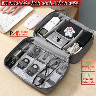 Waterproof Bag Specialized in Carrying Digital Technology Accessories, Thick Shockproof Bag for Carrying Electronic Accessories and Phones