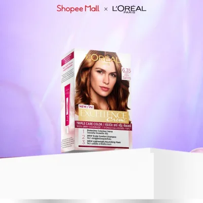 Màu nhuộm dưỡng tóc phủ bạc bảo vệ gấp 3 L'Oreal Paris Excellence Crème 172ml