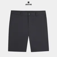 Quần Short Thể Thao Nam Aristino Regular Fit, cạp âu mang đến sự thoải mái tối đa cùng độ co giãn linh hoạt - ASO031AS1