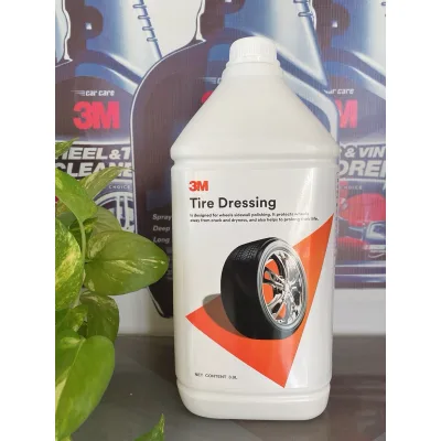 Dung Dịch Bảo Dưỡng Khoang Máy Lốp Vỏ Xe Ô Tô 3M Tire Dressing 3.8L