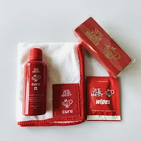Bộ Vệ Sinh Giày Dép Crep Protect Cure Kit (gồm bàn chải, khăn lau, chai dung dịch vệ sinh 100ml và sách hướng dẫn)
