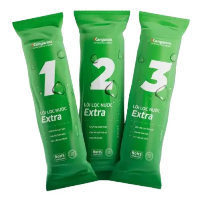 Bộ lõi lọc thô 1,2,3 Kangaroo Extra chính hãng thay 3 6 9 tháng