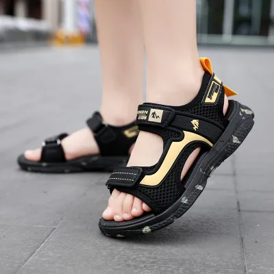 (Nhập Nguyên Hộp) Sandal Bé Trai Bé Gái, Dép Xăng Đan Đi Học Cho Bé - Mẫu Mới TX199, Dép Sandal Bé Trai MG2-20 Đế Chống Trơn Trượt Quai Ngang