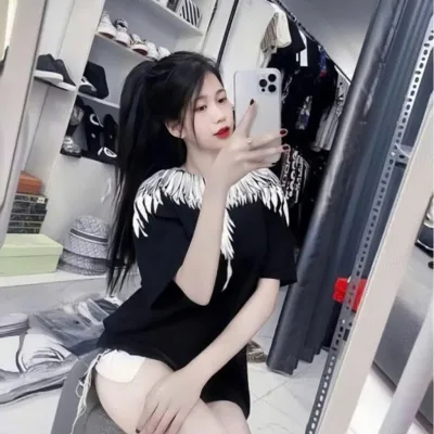 Áo Thun Cánh Đại Bàng Trắng Đen - Áo Burlon Chim Cánh Trắng Phông Nam Nữ 51
