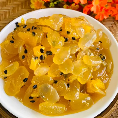 Hạt đác rim thơm chanh dây 🍍 Chua ngọt thanh dịu của đường phèn, ăn kèm với các loại thức uống, sữa chua